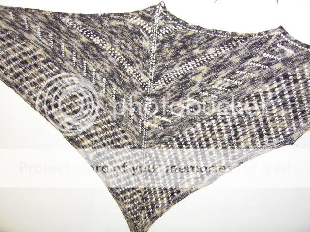 Lace Tuch schwarz,weiß-gelb