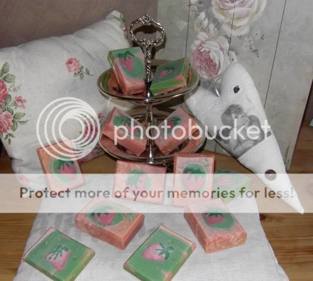 Shabby Erdbeere