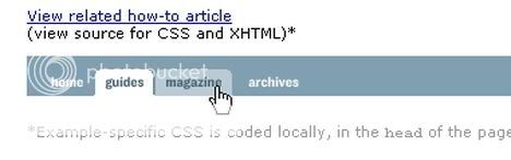 Accessible Image-Tab Rollovers Accessible Image-Tab Rollovers