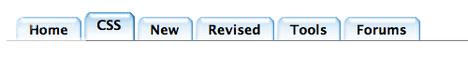 Animated horizontal tabs Animated horizontal tabs