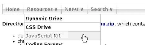 Chrome CSS Drop Down Menu Chrome CSS Drop Down Menu