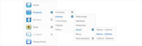 A flyout menu with breadcrumb trail : Cssplay A flyout menu with breadcrumb trail : Cssplay