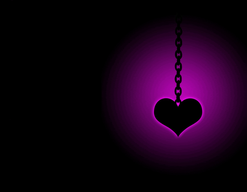 Animated Purple Hearts
