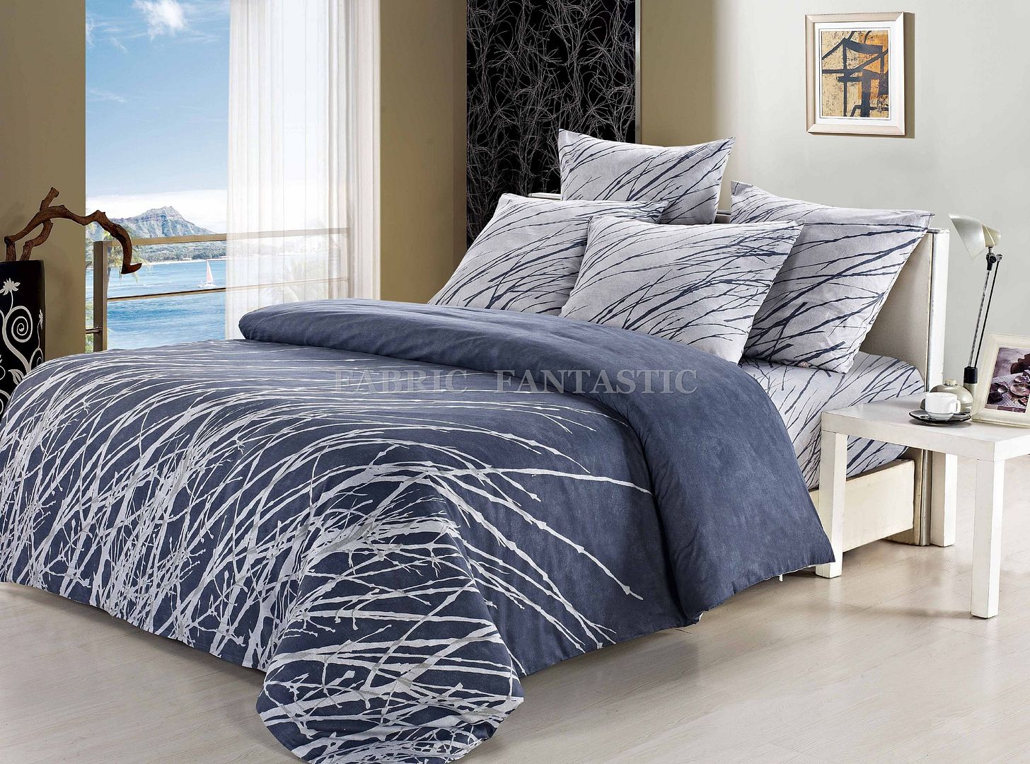 Tree Double Queen King Size BED Duvet Doona Quilt Cover SET 100 Cotton