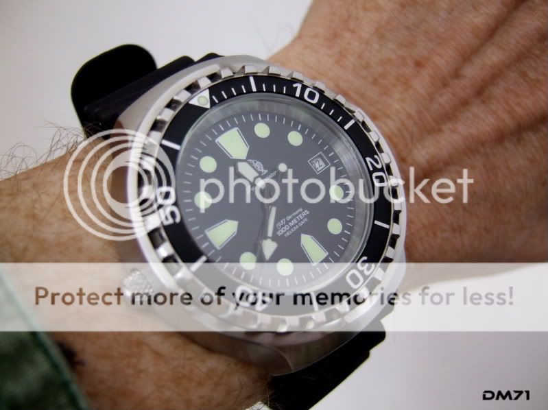 Tauchmeister T0046 1000m Diver, my first impression on my first German watch by member DM7